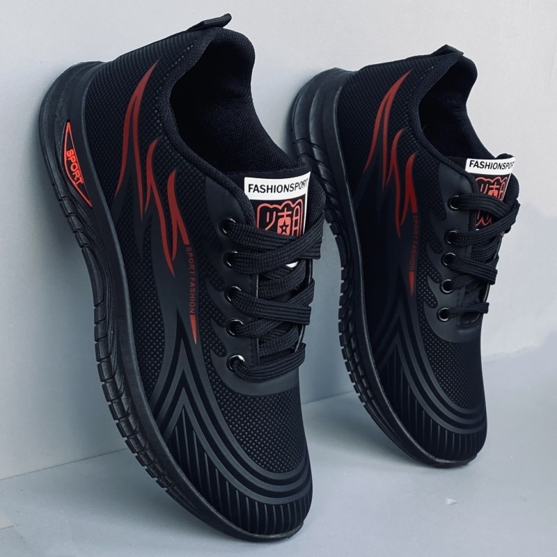 Atmungsaktive, leichte Schnür-Laufschuhe für Herren 4