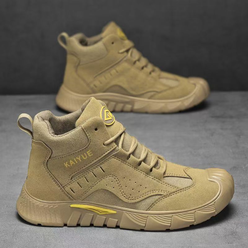 Rutschfeste Schnür-Stiefel für Herren für Outdoor-Aktivitäten