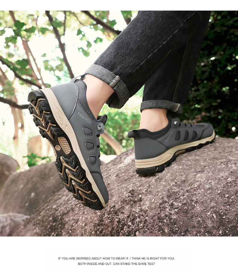 Scarpe casual da uomo traspiranti e antiscivolo per l'outdoor detail 5