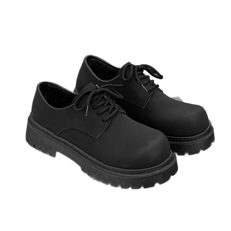 Scarpe casual stringate chunky da uomo in ecopelle PU 6