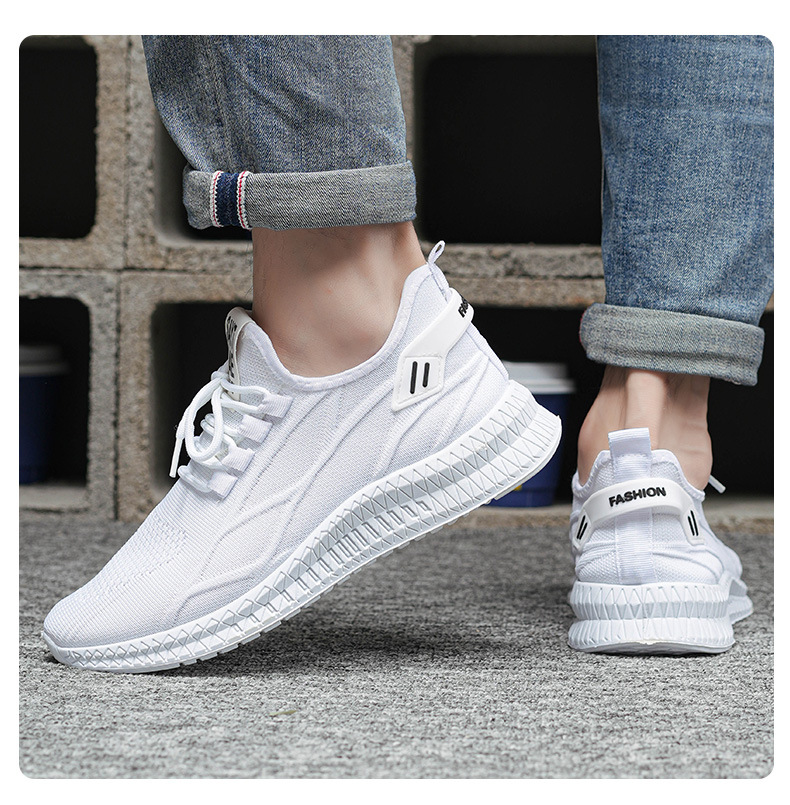 Men's Breathable Knit Lightweight Running Shoes detail 9