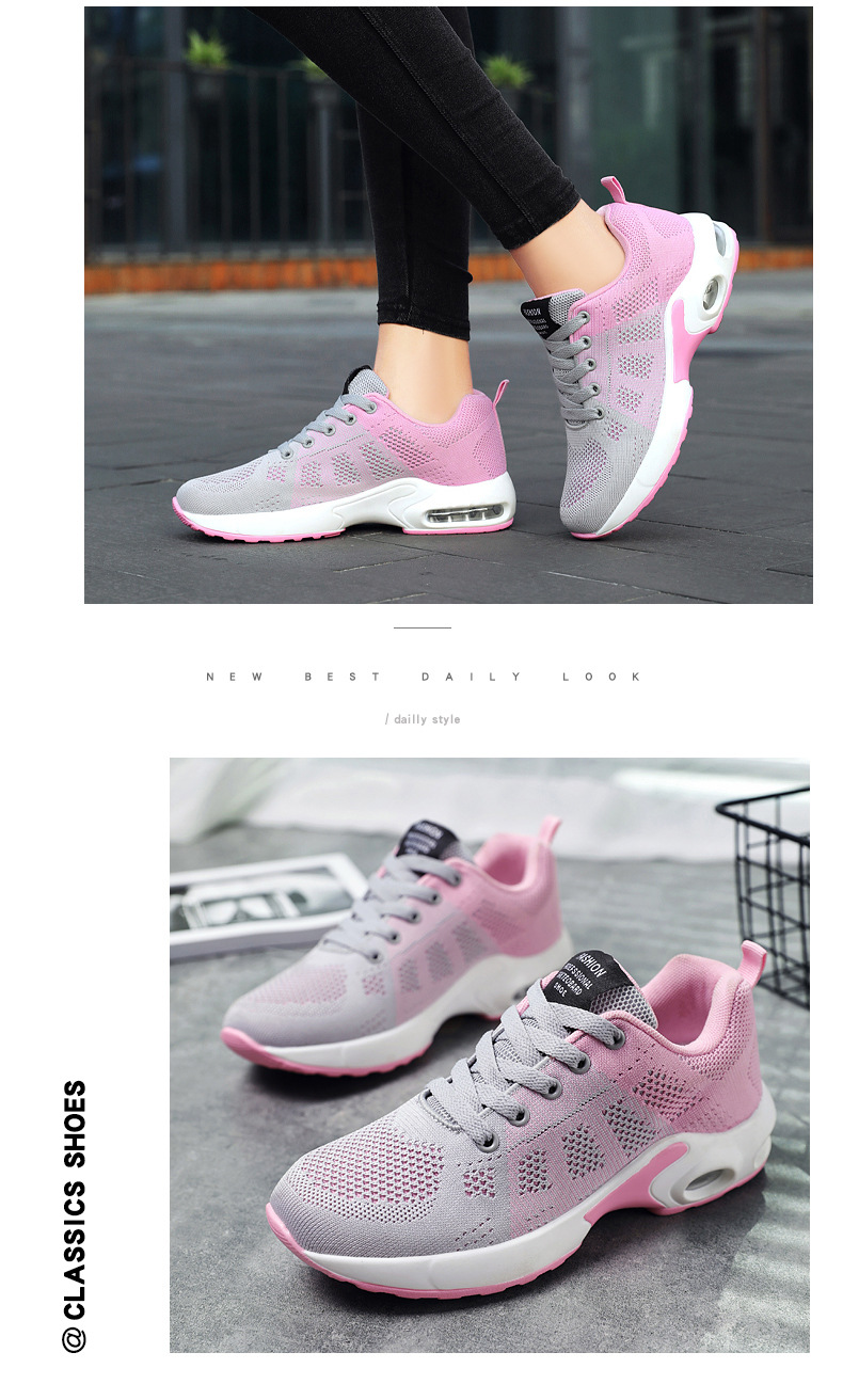 Women's Breathable Cushioned Running Shoes detail 10