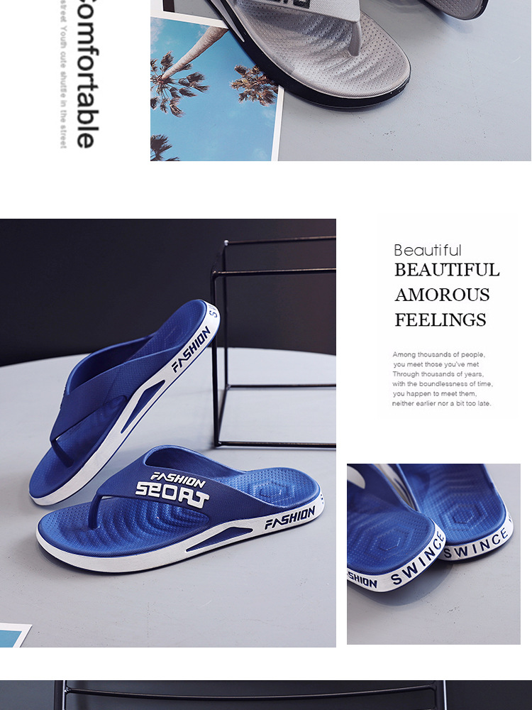 Men's Waterproof Lightweight Sport Flip-Flops detail 2