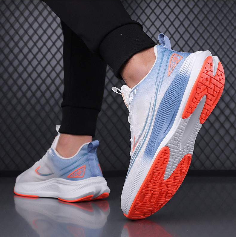 Scarpe da corsa leggere e traspiranti in mesh da uomo detail 1