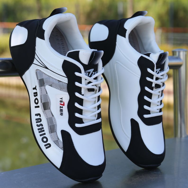 Men's Breathable Mesh Lace-Up Athletic Shoes 5