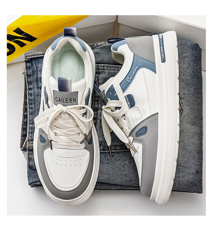 Chaussures casual pour homme à plateforme et semelle amortissante detail 14