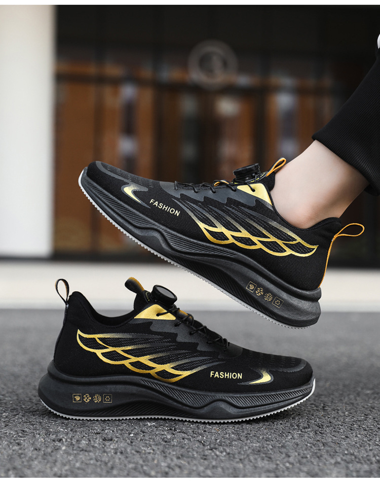 Atmungsaktive, leichte Herren-Laufschuhe detail 10