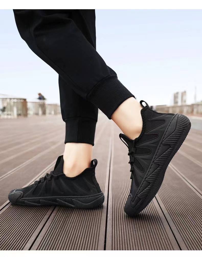 Men's Breathable Lightweight Lace-Up Casual Shoes detail 3