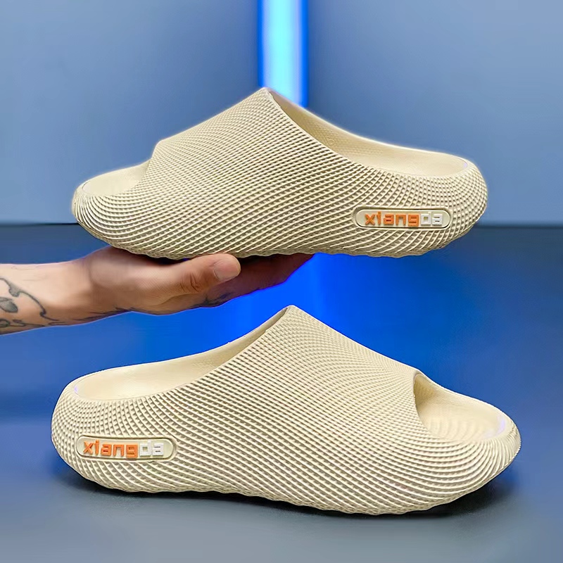 Unisex lichte gewatteerde EVA-pantoffels met open neus 3