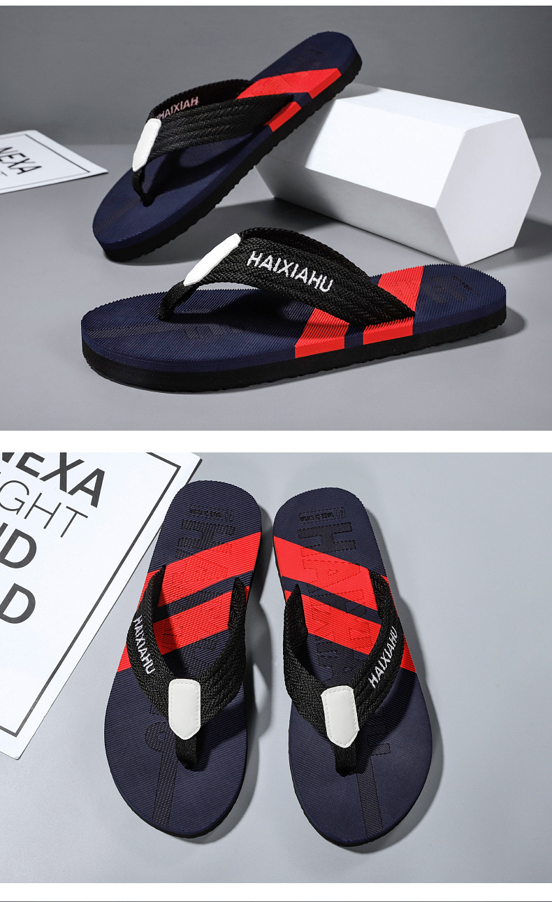 Men's Lightweight Non-Slip Casual Flip-Flops detail 8