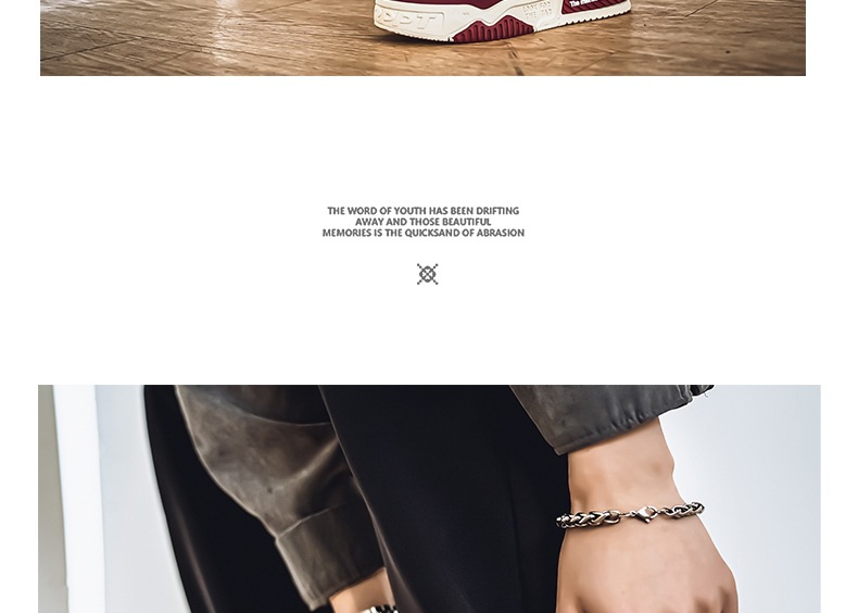 Sneakers casual unisex stringate con plateau ammortizzato colorblock detail 7