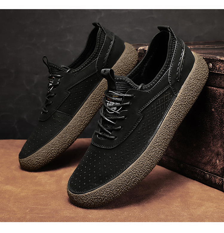 Atmungsaktive Freizeitschuhe für Herren mit Schnürung detail 10