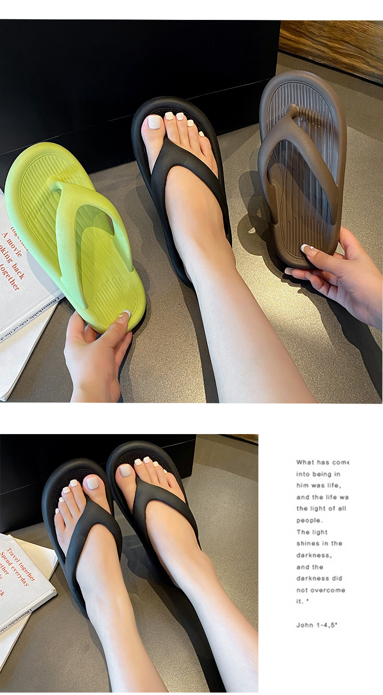 Unisex Lightweight Cushioned EVA Flip-Flops detail 9