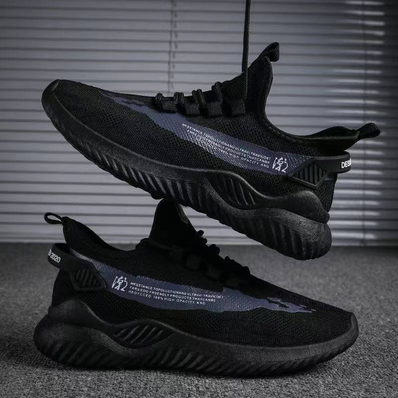 Chaussures de running à lacets en mesh respirant pour homme detail 5