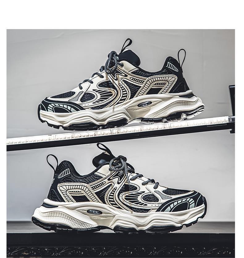 Atmungsaktive Mesh-Plateau-Freizeitschuhe für Herren detail 10