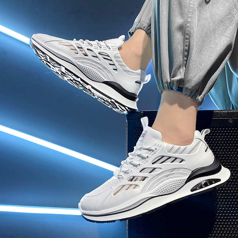 Atmungsaktive Herren-Laufschuhe aus Mesh mit Dämpfung 4