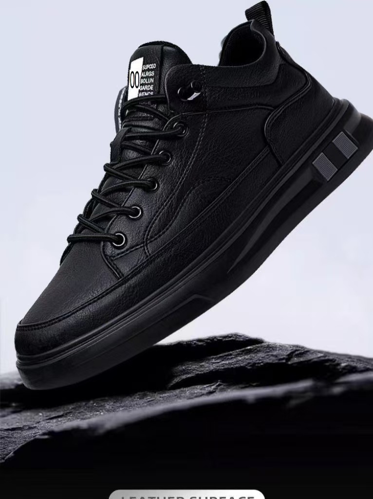 Rutschfeste Herren-Freizeitschuhe zum Schnüren, Mid-Top detail 5