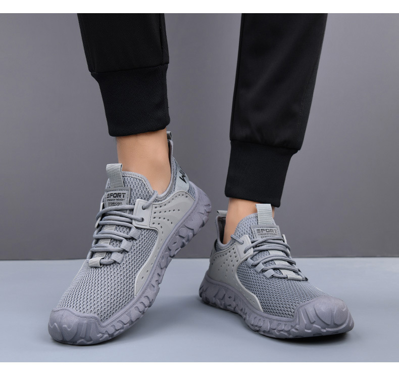Men's Breathable Mesh Lightweight Running Shoes detail 9