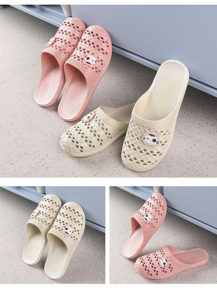 Women's Breathable Quick-Dry Hollow Slip-On Slippers detail 2