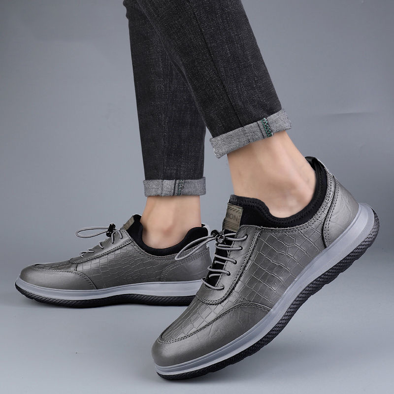 Chaussures casual antidérapantes pour homme en similicuir PU detail 8