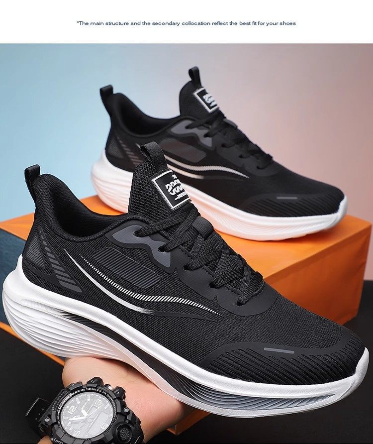 Atmungsaktive gedämpfte Laufschuhe für Herren detail 6
