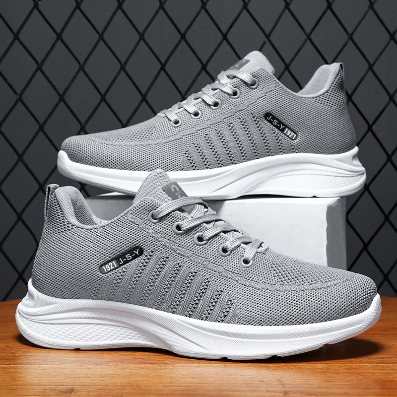 Atmungsaktive, leichte Herren-Laufschuhe aus Mesh detail 4
