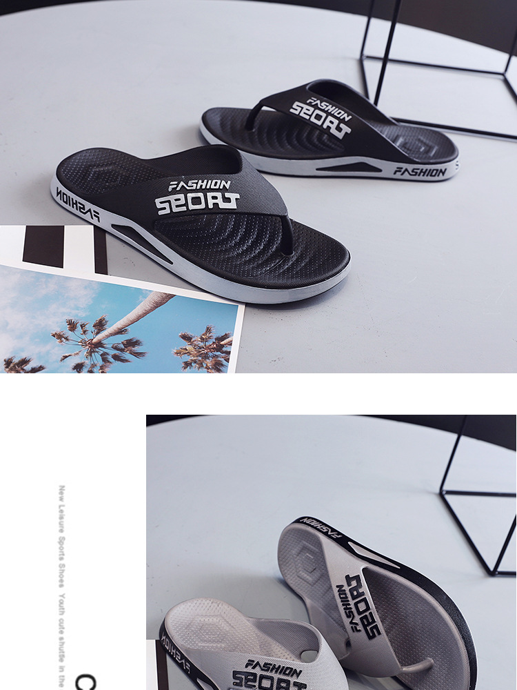 Men's Waterproof Lightweight Sport Flip-Flops detail 1