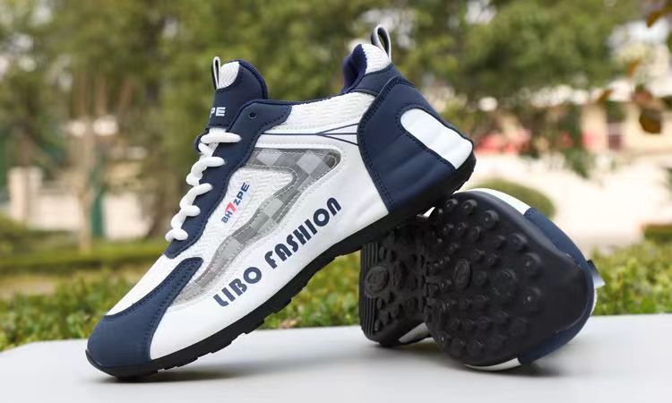 Men's Breathable Mesh Lace-Up Athletic Shoes detail 4