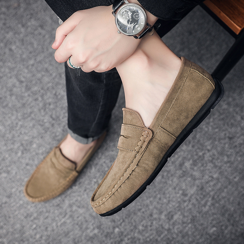 Klassische Slip-on Wildleder-Loafer für Herren – Freizeitschuhe 4