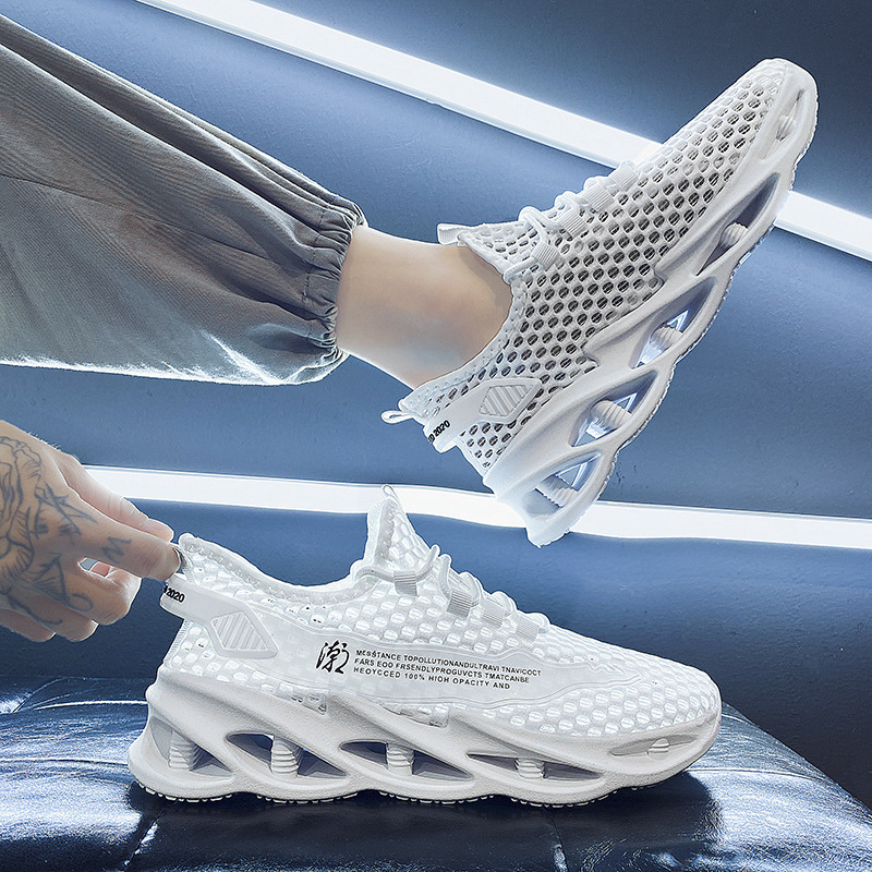Atmungsaktive, leichte Herren-Laufschuhe aus Mesh