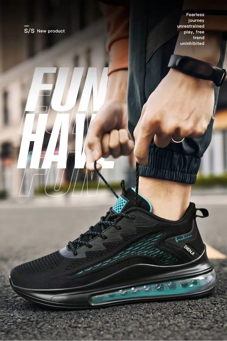 Atmungsaktive gedämpfte Herren-Laufschuhe detail 2
