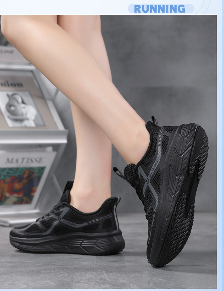 Ademende hardloopschoenen met demping voor dames detail 16