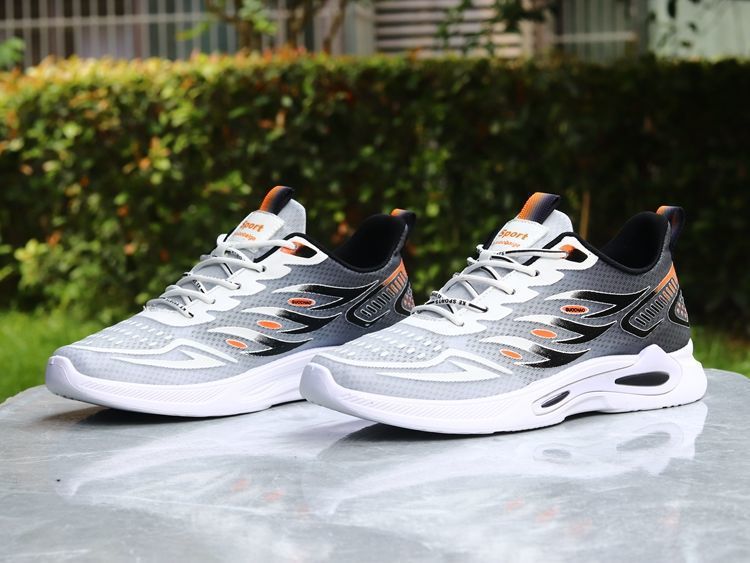 Scarpe da corsa da uomo leggere e traspiranti in mesh detail 11