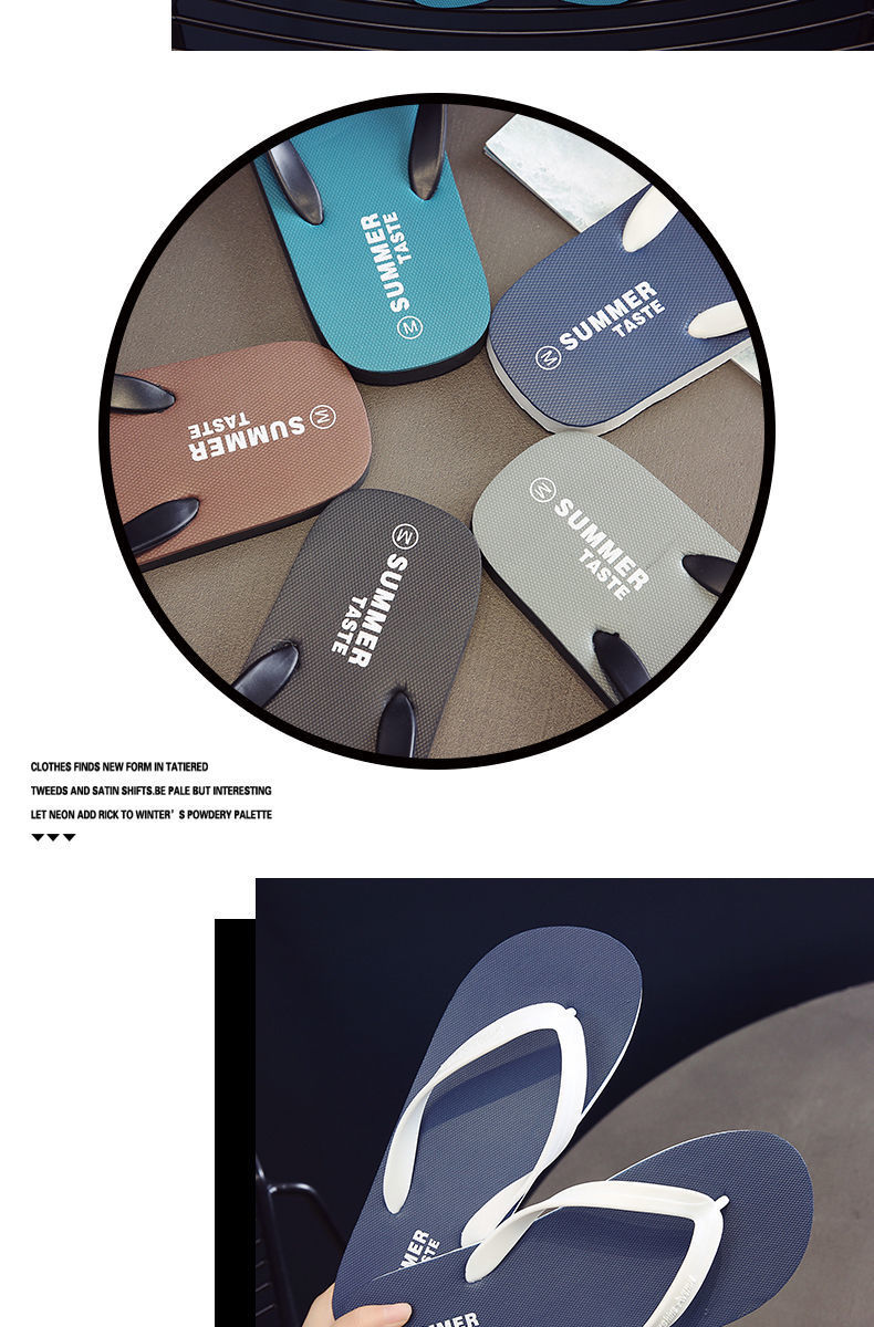 Unisex Lightweight Soft-Sole Casual Flip-Flops detail 2