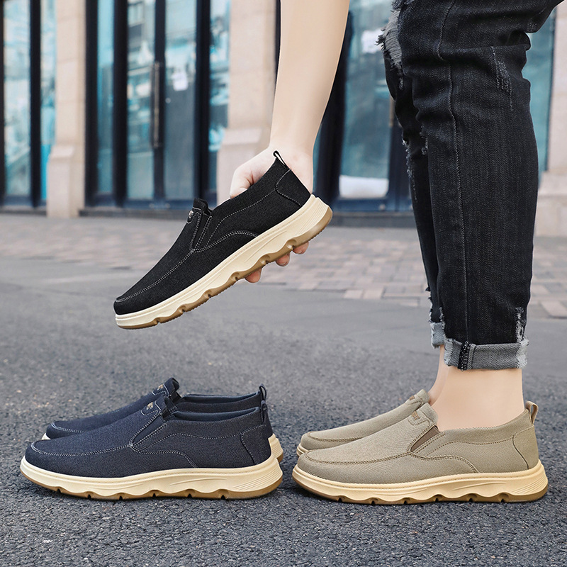 Scarpe casual slip-on traspiranti e leggere da uomo 5
