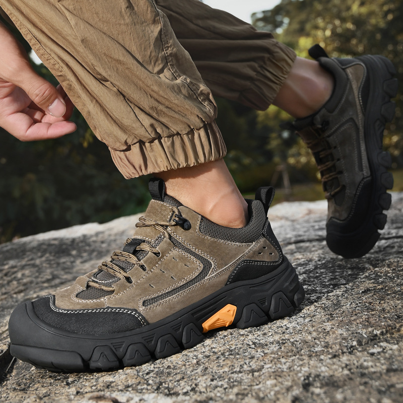 Men's Breathable Suede Non-Slip Athletic Shoes detail 13
