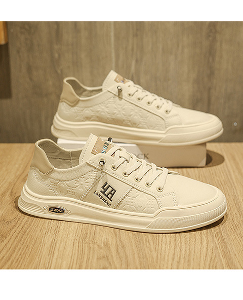 Men's Lace-Up Non-Slip Low-Top Casual Shoes detail 5