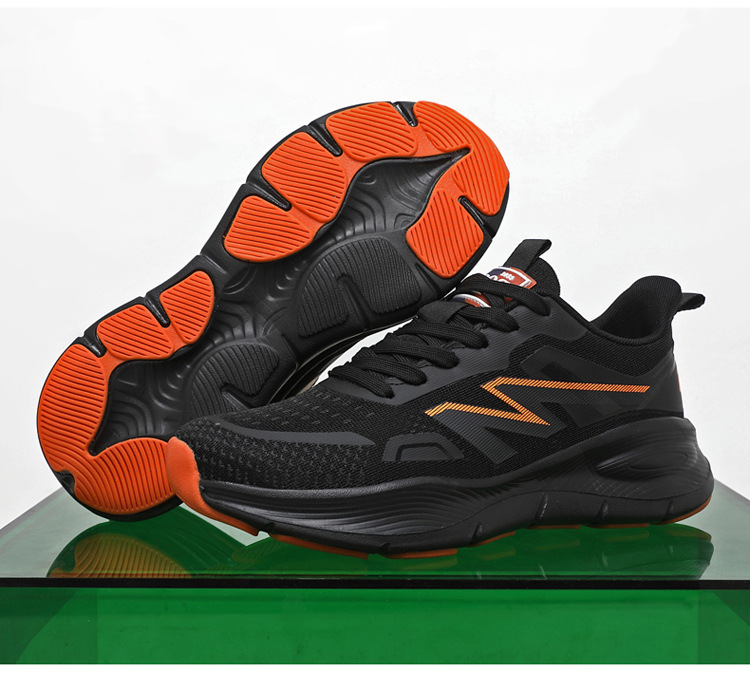 Men's Breathable Lightweight Cushioned Running Shoes detail 9