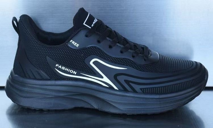 Atmungsaktive gedämpfte Laufschuhe für Herren aus Mesh detail 13