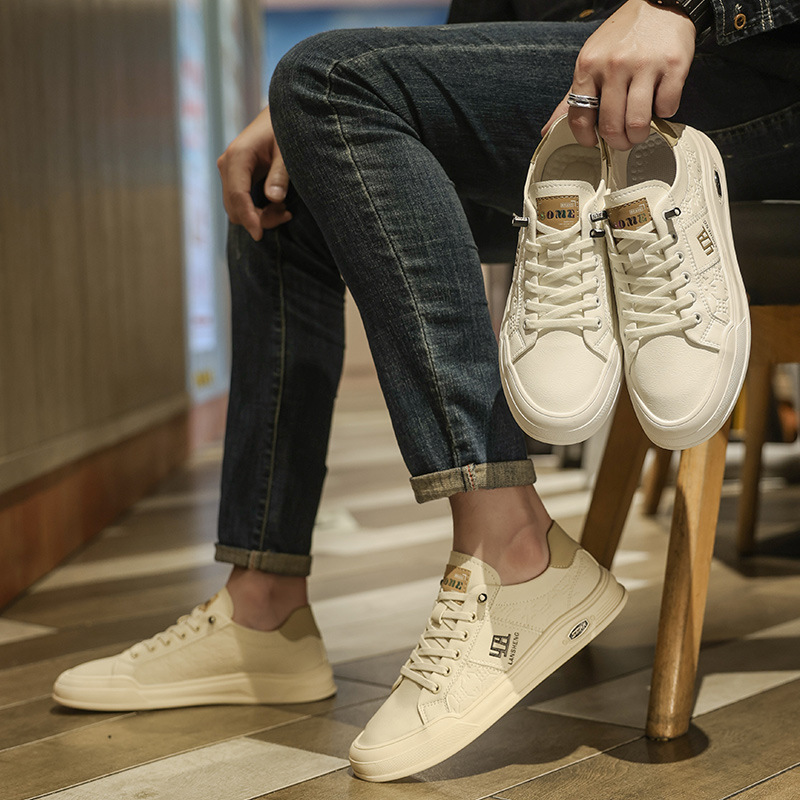 Men's Lace-Up Non-Slip Low-Top Casual Shoes 4