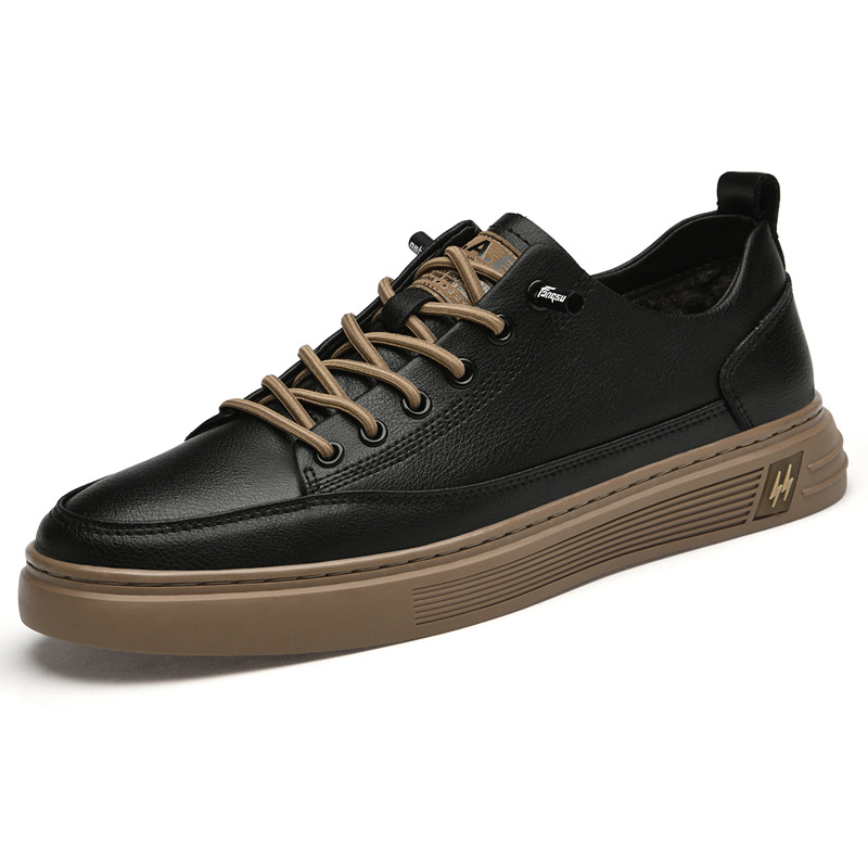 Black single shoes