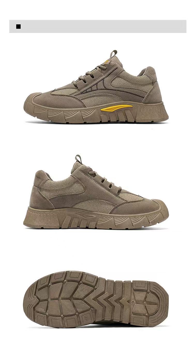 Men's Breathable Lace-Up Casual Shoes detail 11