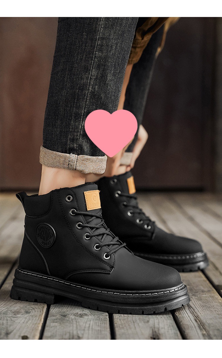 Rutschfeste Schnür-Stiefeletten für Herren für Outdoor-Aktivitäten detail 5