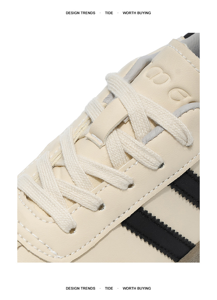 Men's Retro Colorblock Platform Skate Shoes detail 4