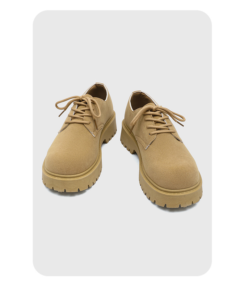 Men's Chunky Platform Lace-Up Casual Shoes detail 18
