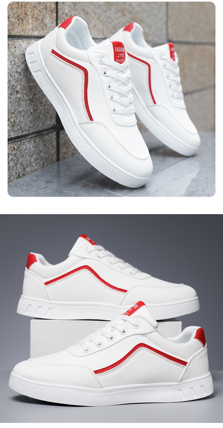 Men's Colorblock Lace-Up Casual Shoes detail 10