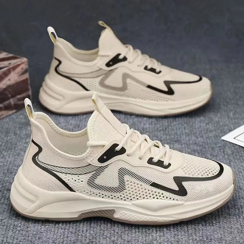 Leichte, atmungsaktive Mesh-Laufschuhe für Herren
