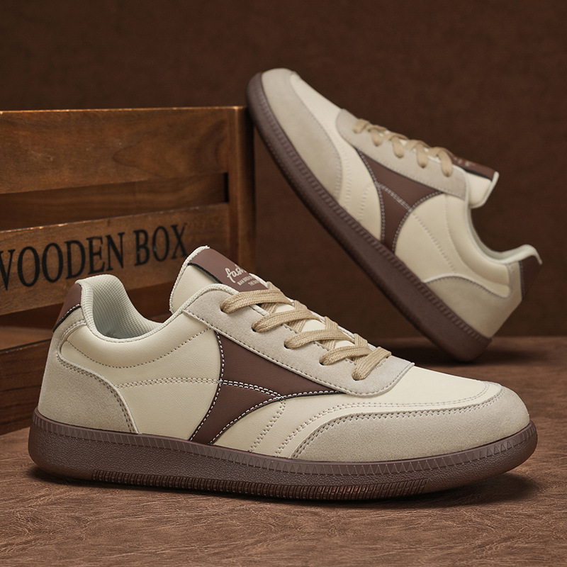 Atmungsaktive Herren-Freizeitschuhe im Colorblocking-Design