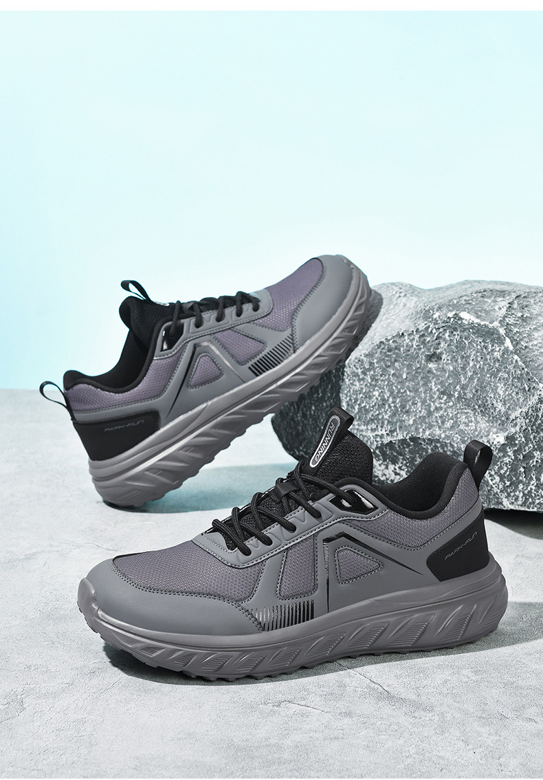 Ademende hardloopschoenen met demping voor heren detail 3