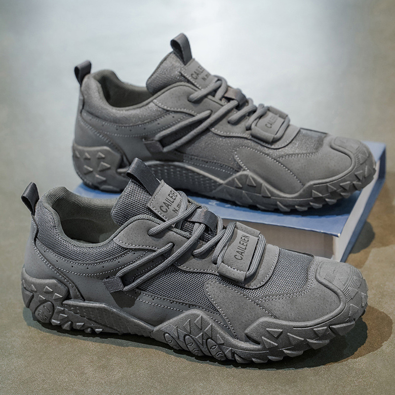 Men's Breathable Non-Slip Lace-Up Athletic Shoes 5